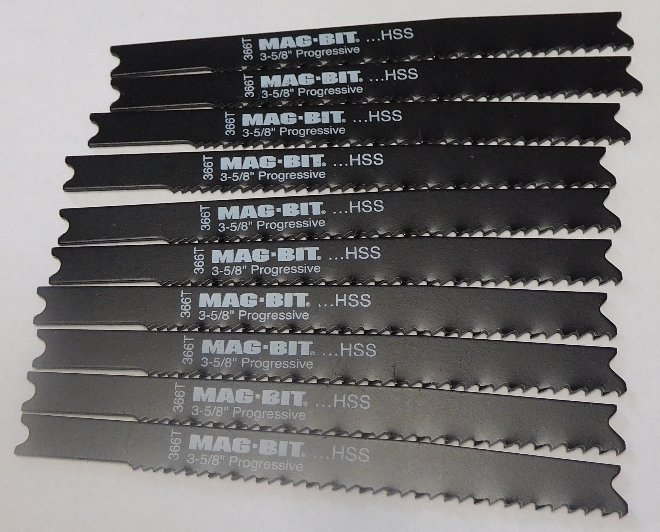 Mag-Bit U-3-5/8" x Progressive HSS Jig Saw Blades 10pc 366T