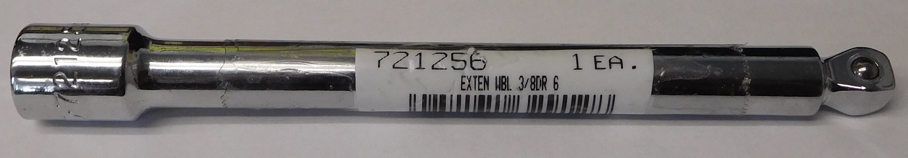 KD Tools 721256 3/8" Drive 6" Long Wobble Socket Extension USA