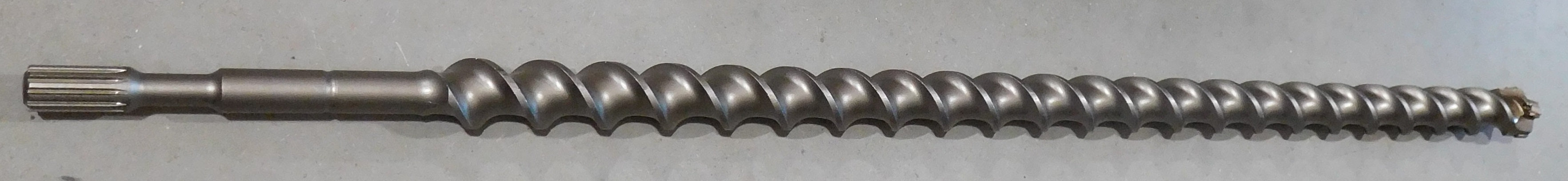 Bosch 233698 1-3/8" x 31" x 37 Spline Shank Rotary Hammer Drill Bit Germany