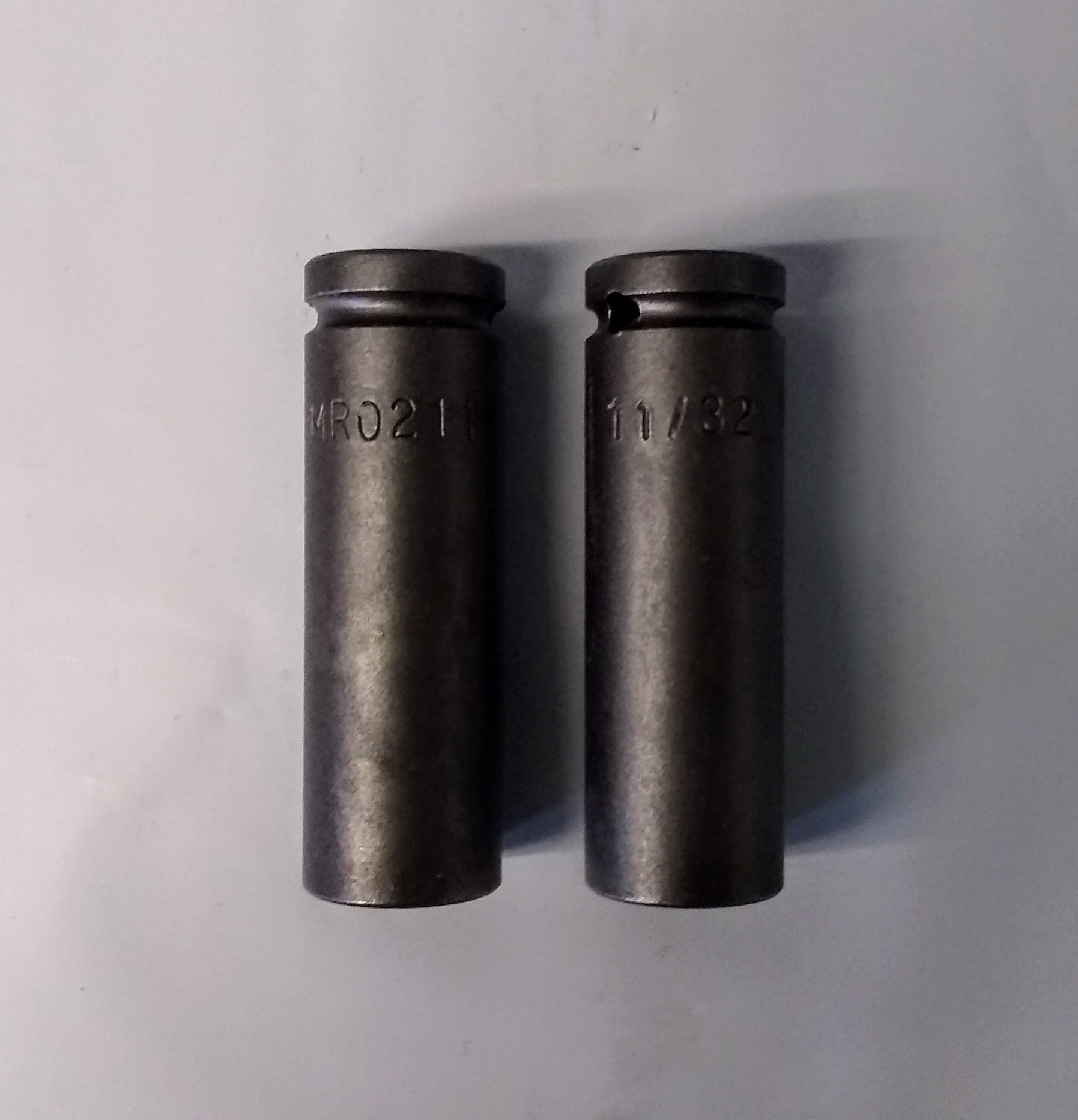 Bosch 1609457239 Magnetic Socket 1/4" dr 11/32" 1-3/4" Long USA 2pcs