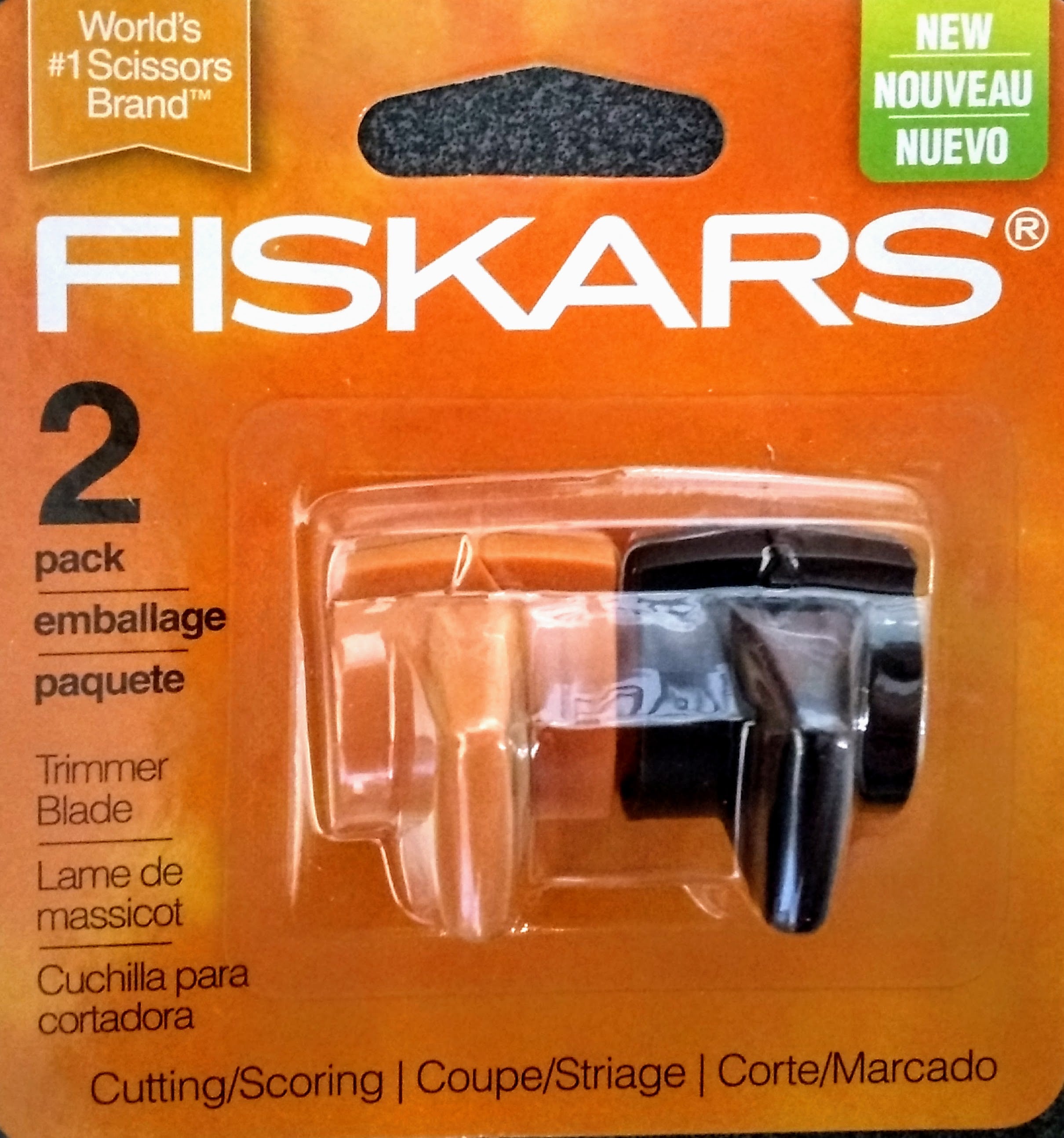 Fiskars Triple Track Titanium Replacement Blades - 2PK/Straight
