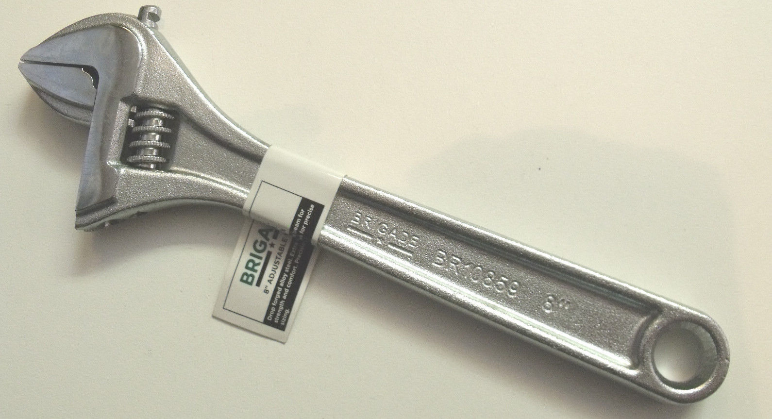 Brigade BR10859 8" Adjustable Wrench