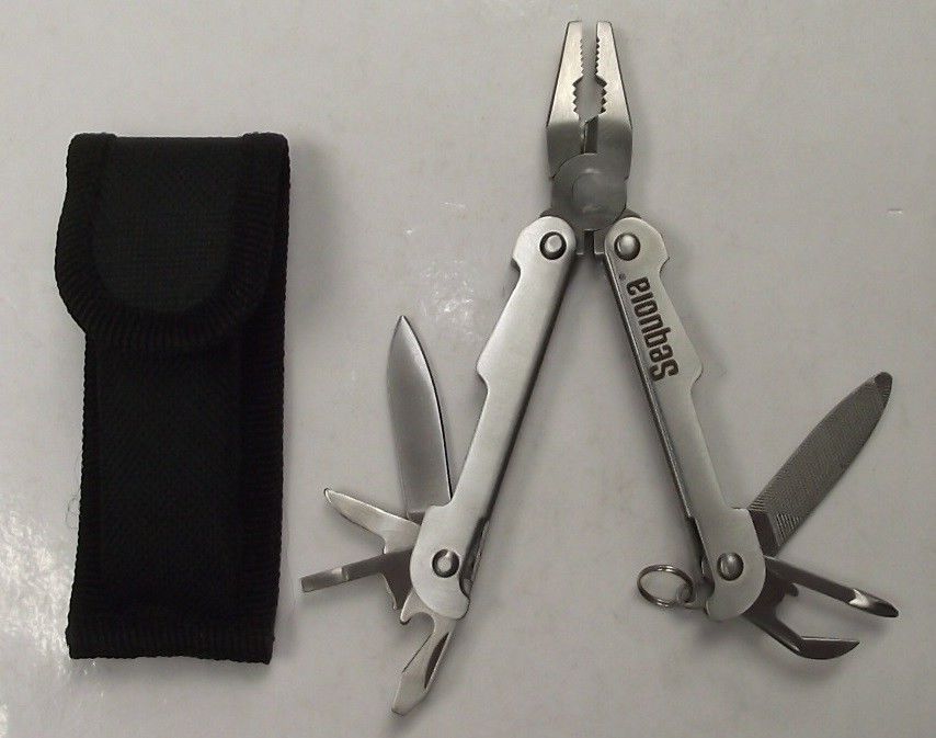 Sequoia Multi-Tool Knife with Nylon Holster P1 Multi-Tool 10 in 1