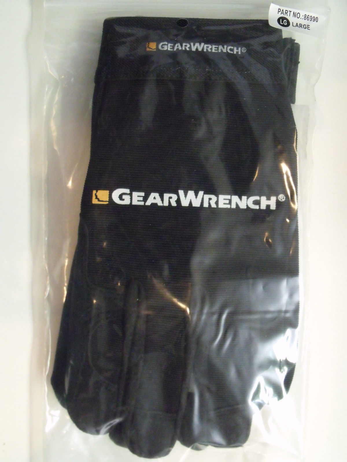 GearWrench 86990 Mechanics Gloves, Large