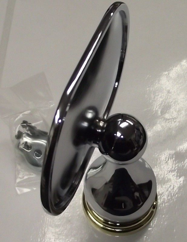 Taymor 04-CB4706 Aztec Line Soap Tray Chrome & Brass