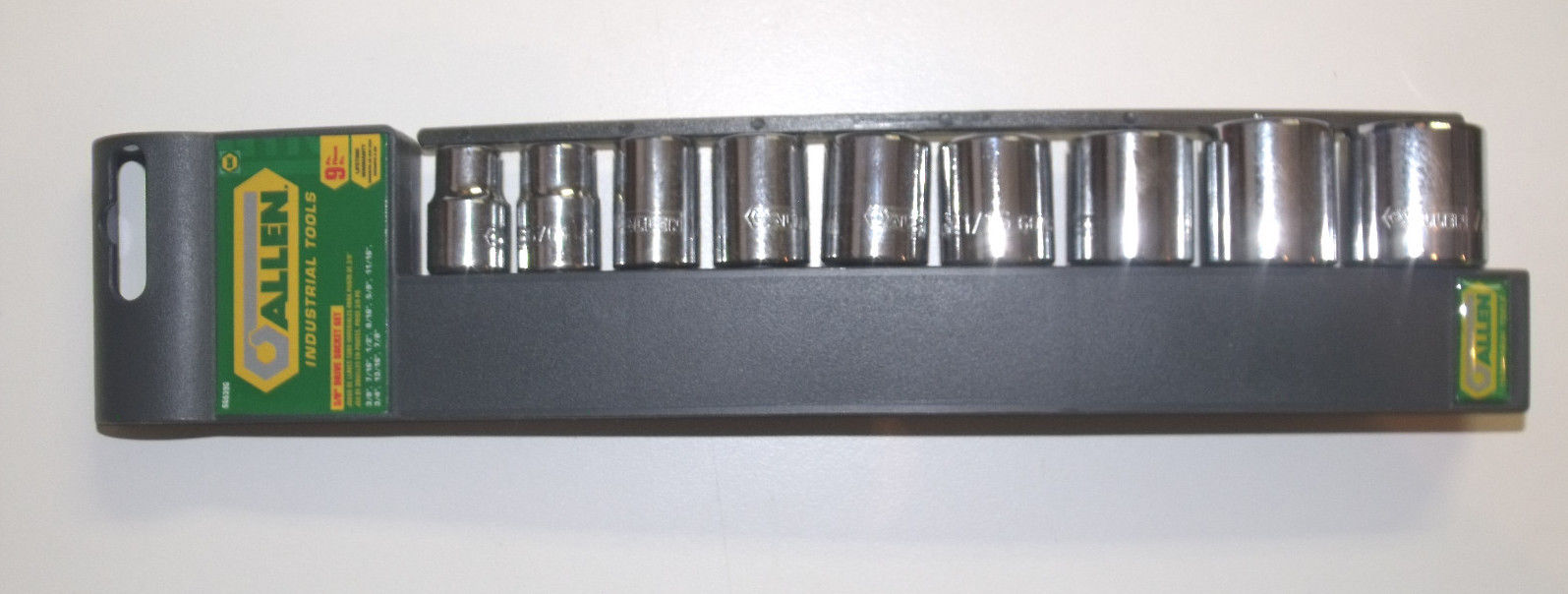 Allen 66639G 3/8" Drive Socket Set 9 Pieces SAE