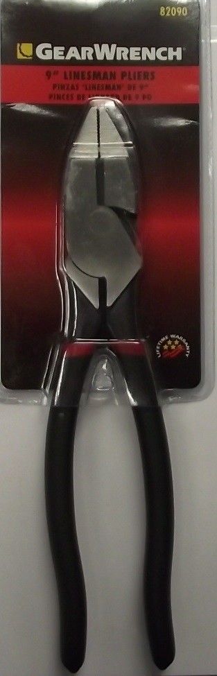 Gearwrench 82090 9" Linesman Pliers