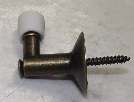 Taymor 25-4635AB Antique Brass Angle Steel Doorstop 5pcs
