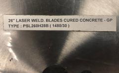 Planet Diamond BCL16d-26 26" Premium Segmented Diamond Concrete Blade