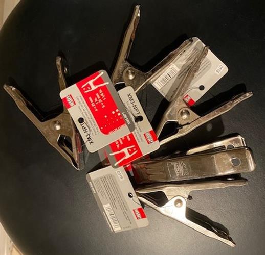 Bessey XM3-NPT 1" Steel Spring Clamp 5pcs.