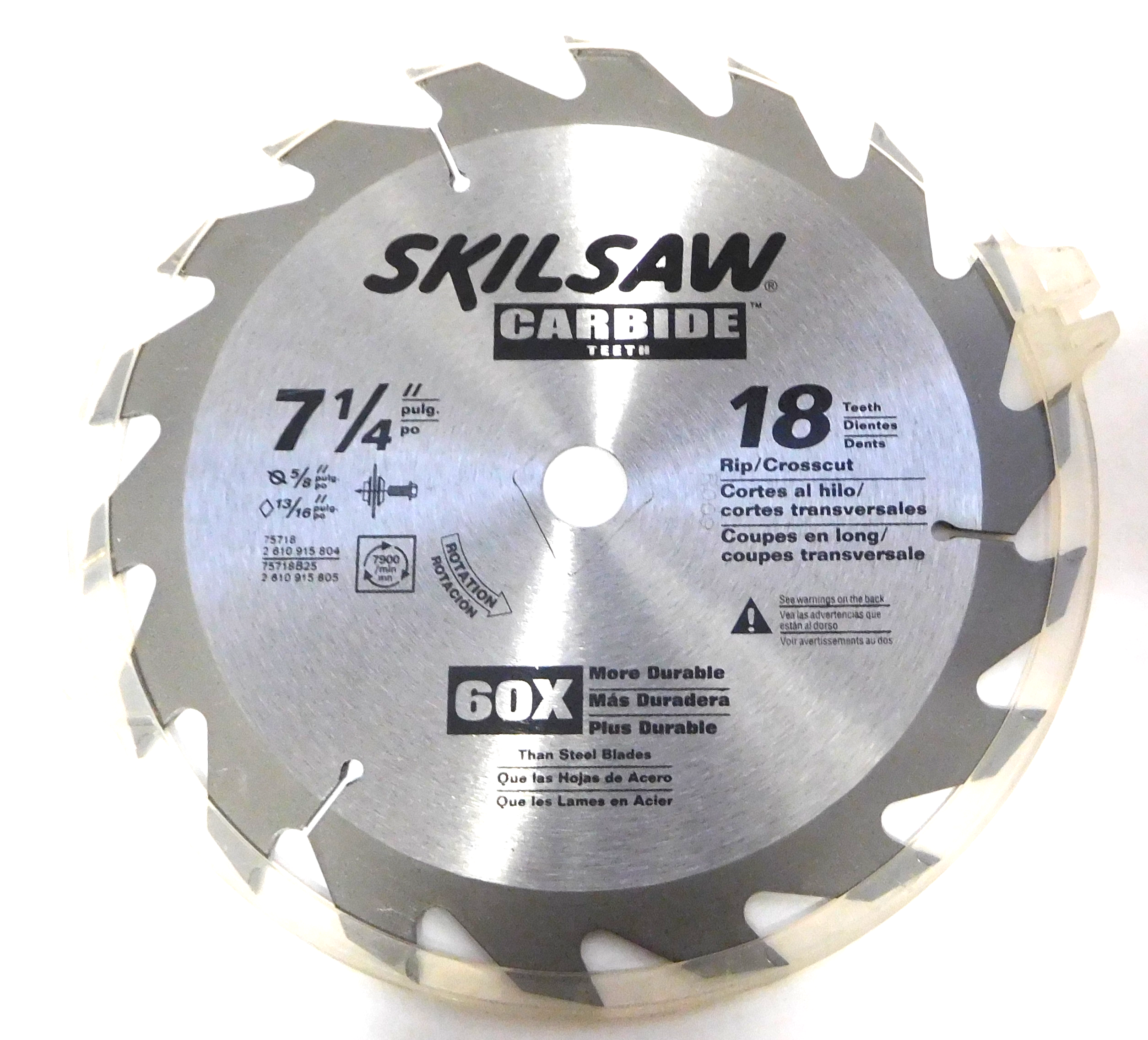 Skil 75718 7-1/4" x 18 Tooth General Purpose Circular Saw Blade