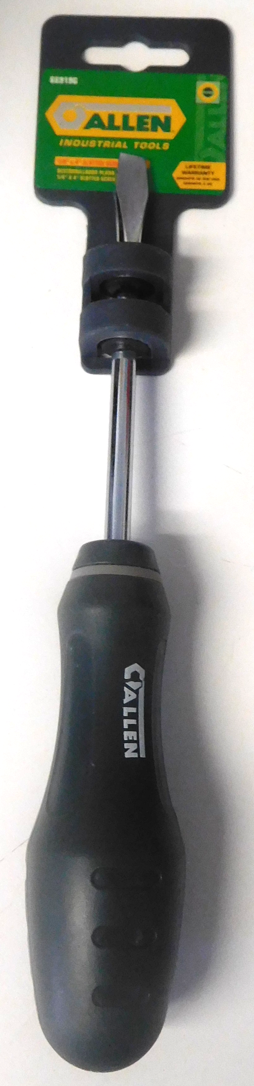 Allen 66919G 1/4" x 4" Slotted Screwdriver