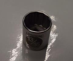 Armstrong 11-126 3/8" Drive 13/16" Socket 12pt USA