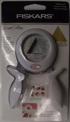 Fiskars 177010-1001 Teresa Collins Triangle Easy Squeeze Paper Punch - Scrapbook