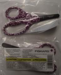 Fiskars 124162-1014 Kids Scissors 5" Heavy Duty Safety Cut Scissors Blunt Ti 2pc