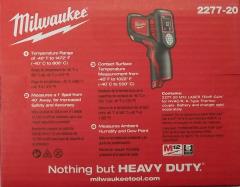 MILWAUKEE 2277-20 M12 12 Volt Cordless Laser Temp-Gun Thermometer HVAC/R