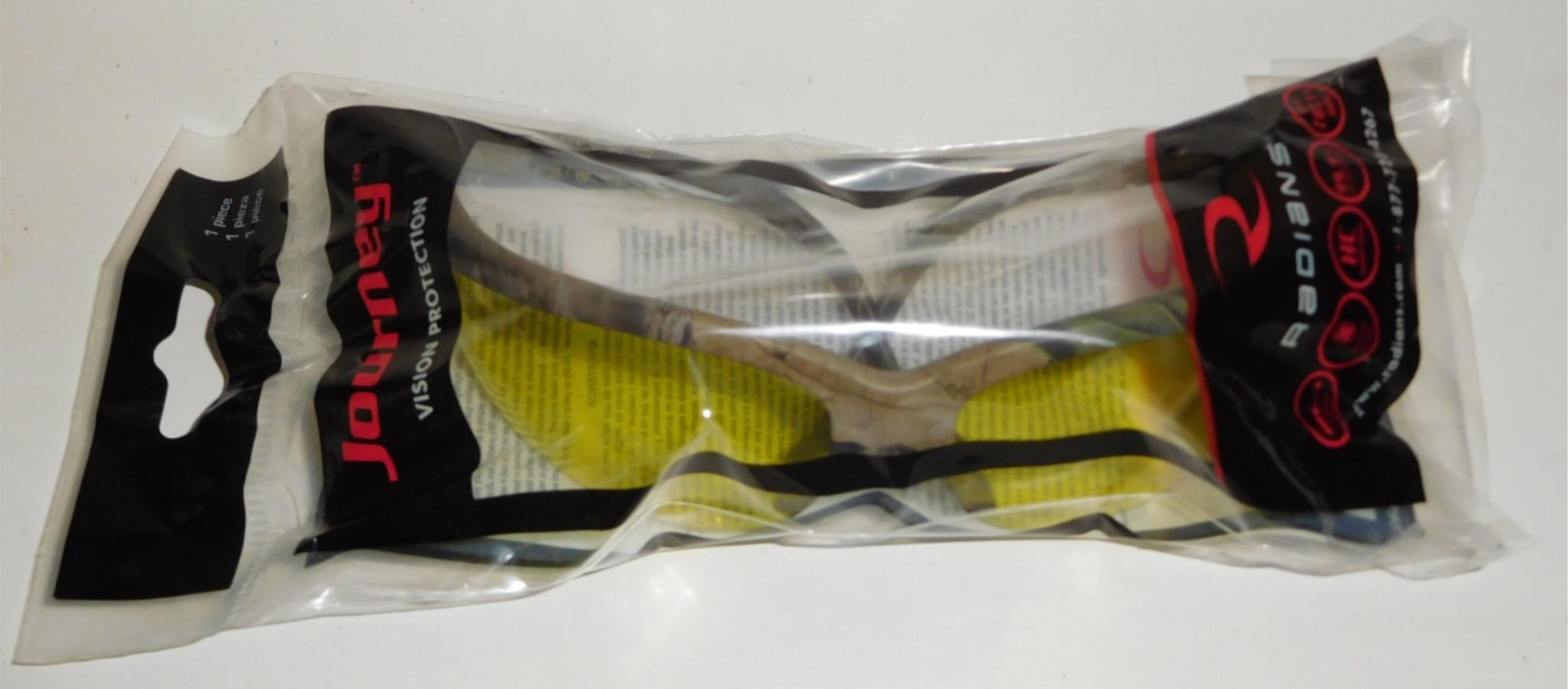 Radians Safety Glasses JR4H40ID Journey Amber