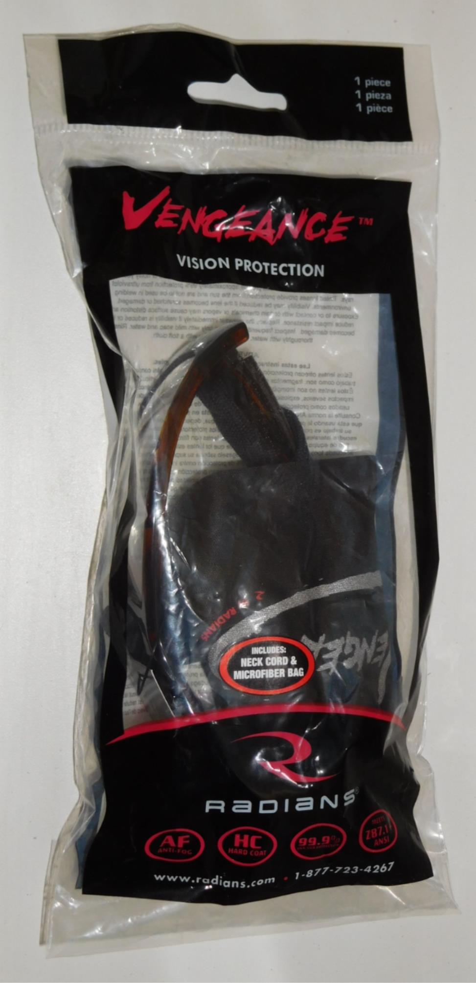 Radians Safety Glasses VG3-10 Vengeance