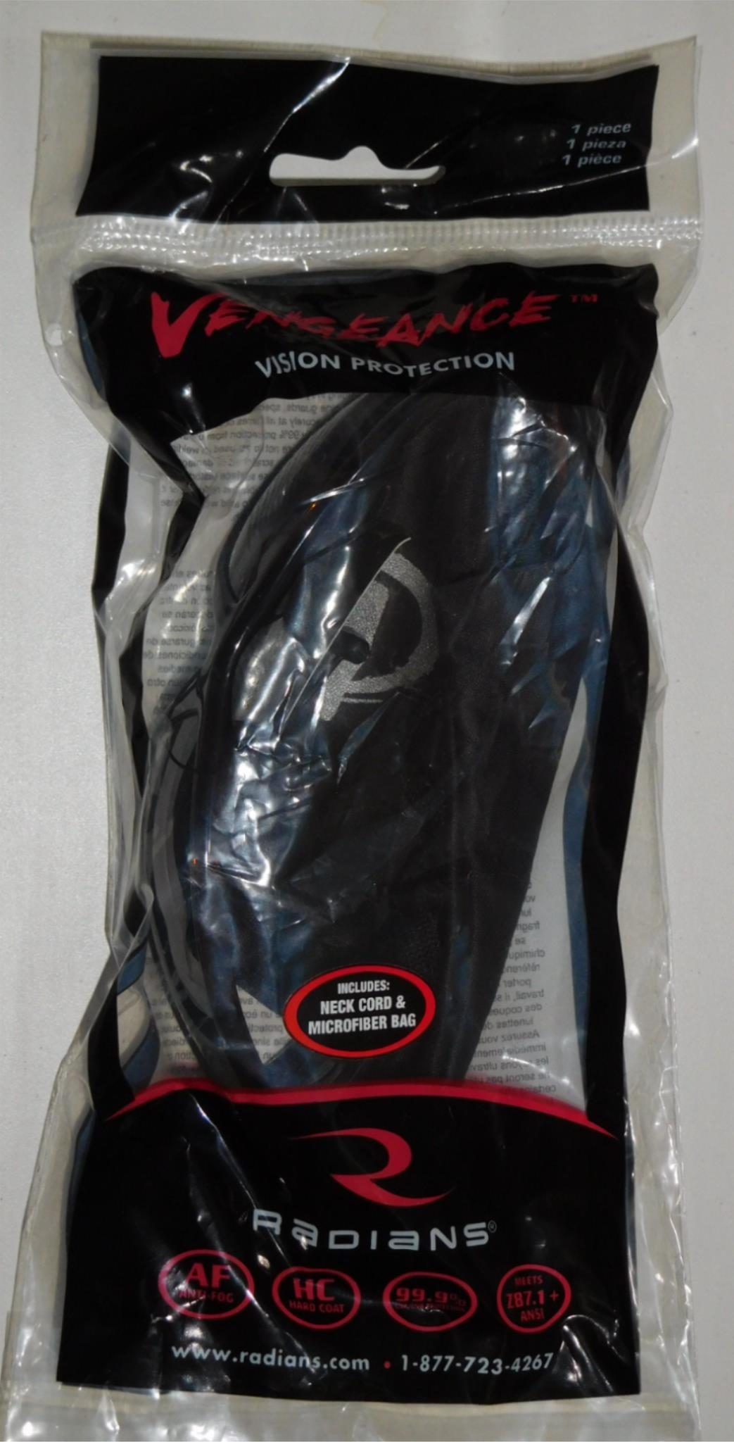 Radians Safety Glasses VG3-60 Vengeance Coffee