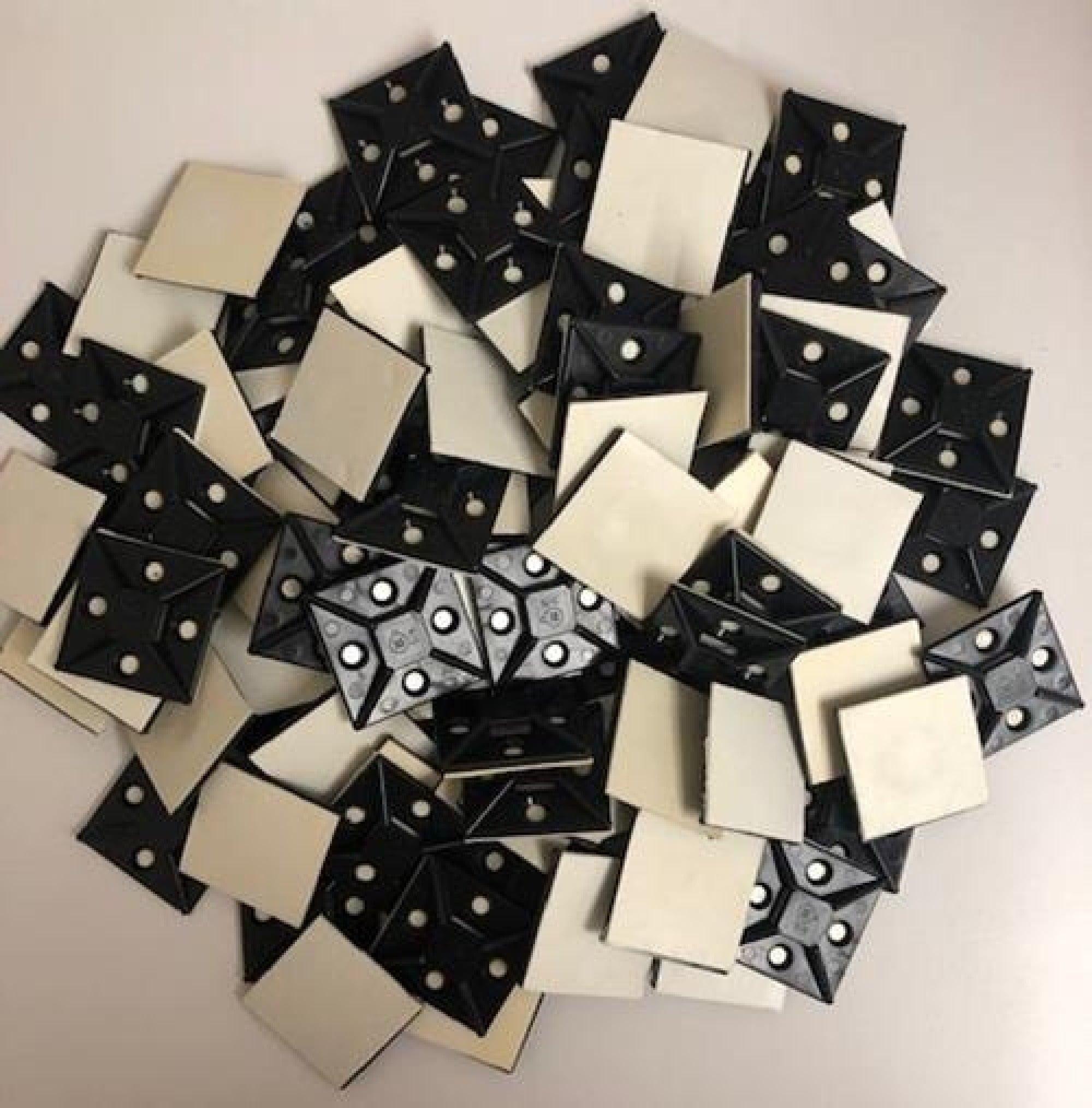 1½ x 1½ Cable Tie Base Mounts for 3/8 Cable 100 Pieces