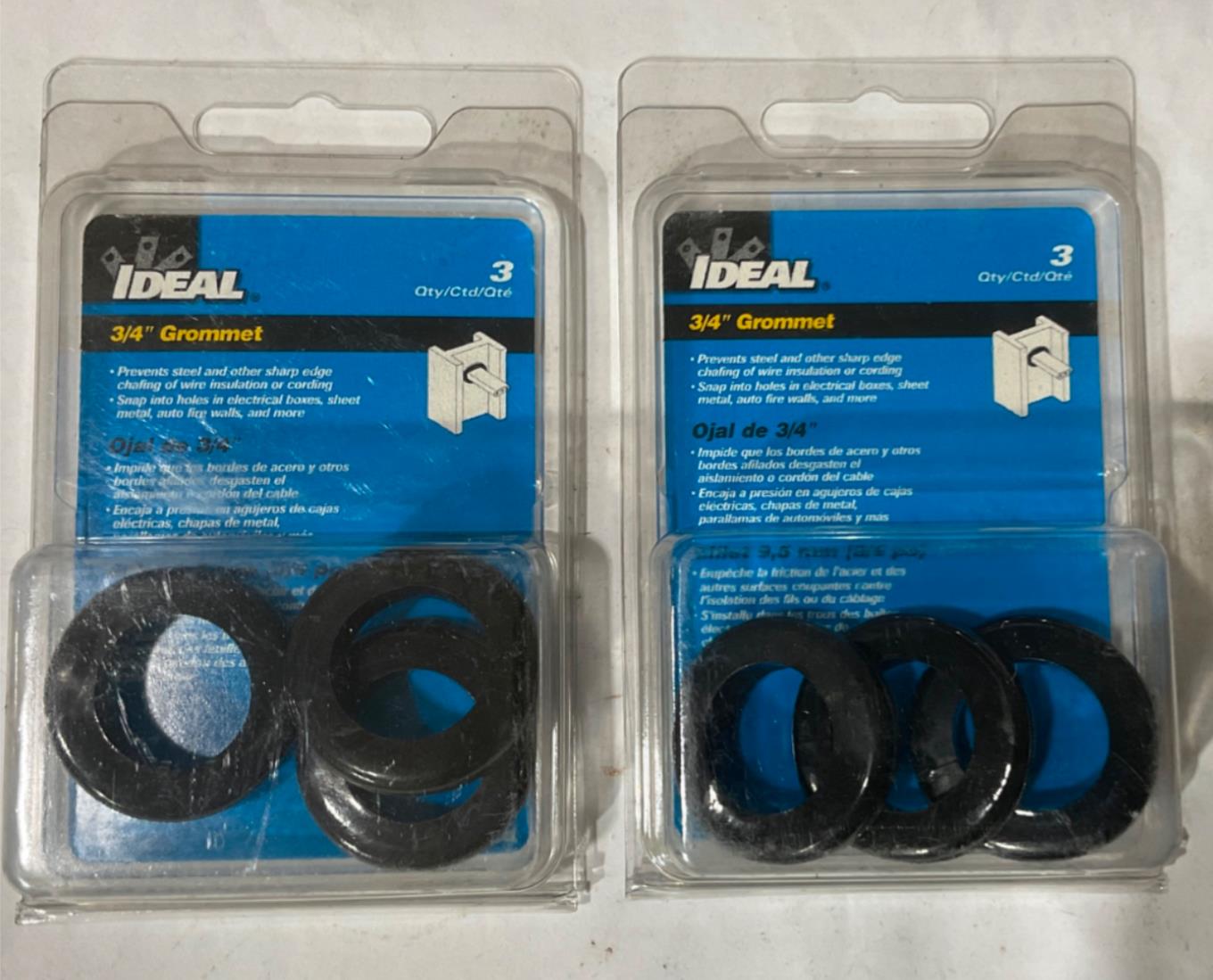 Ideal ND4163 3/4" Grommet 2-3pks USA