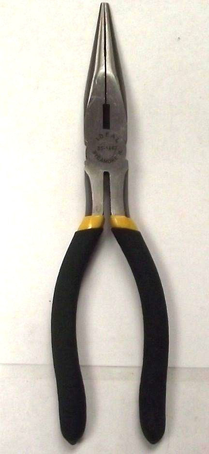 Craftsman? 6-1/2 Needle Nose Pliers with Black Rubber Grip Handles