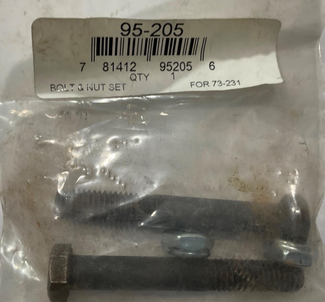 Armstrong 95-205 Bolt And Nut Set For 73-231 Flat Chain