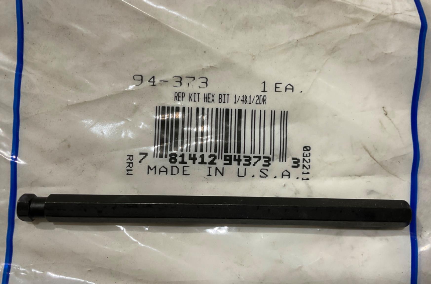 Armstrong 94-373 Rep Kit Hex Bit 1/4 & 1/2 Dr 1/4 USA