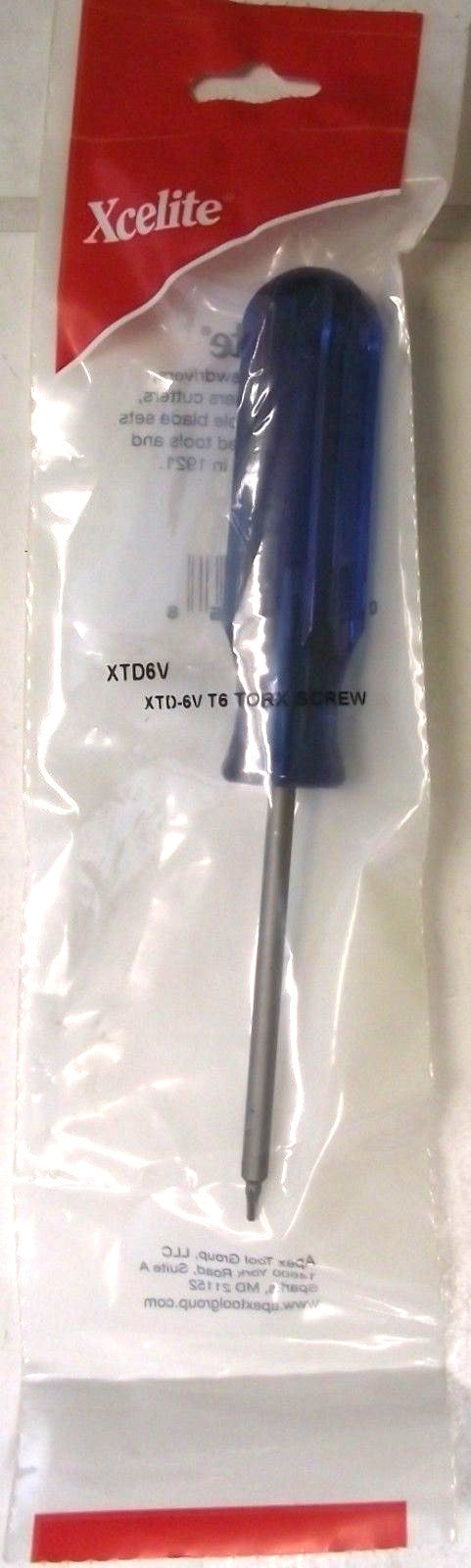 Xcelite XTD-6V Torx T-6 Screwdriver 3" Made in USA