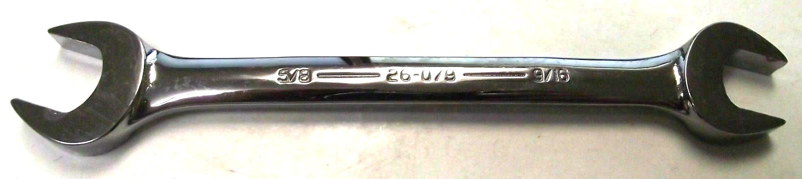 Armstrong 26-079 5/8" x 9/16 Open End Wrench Full Polish USA