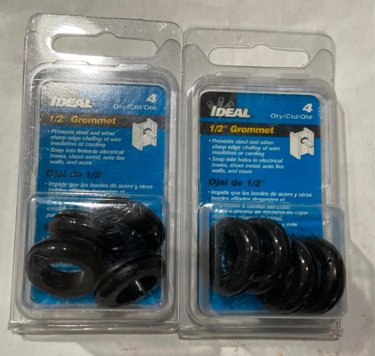Ideal ND4162 1/2" Grommet 2-4pks USA