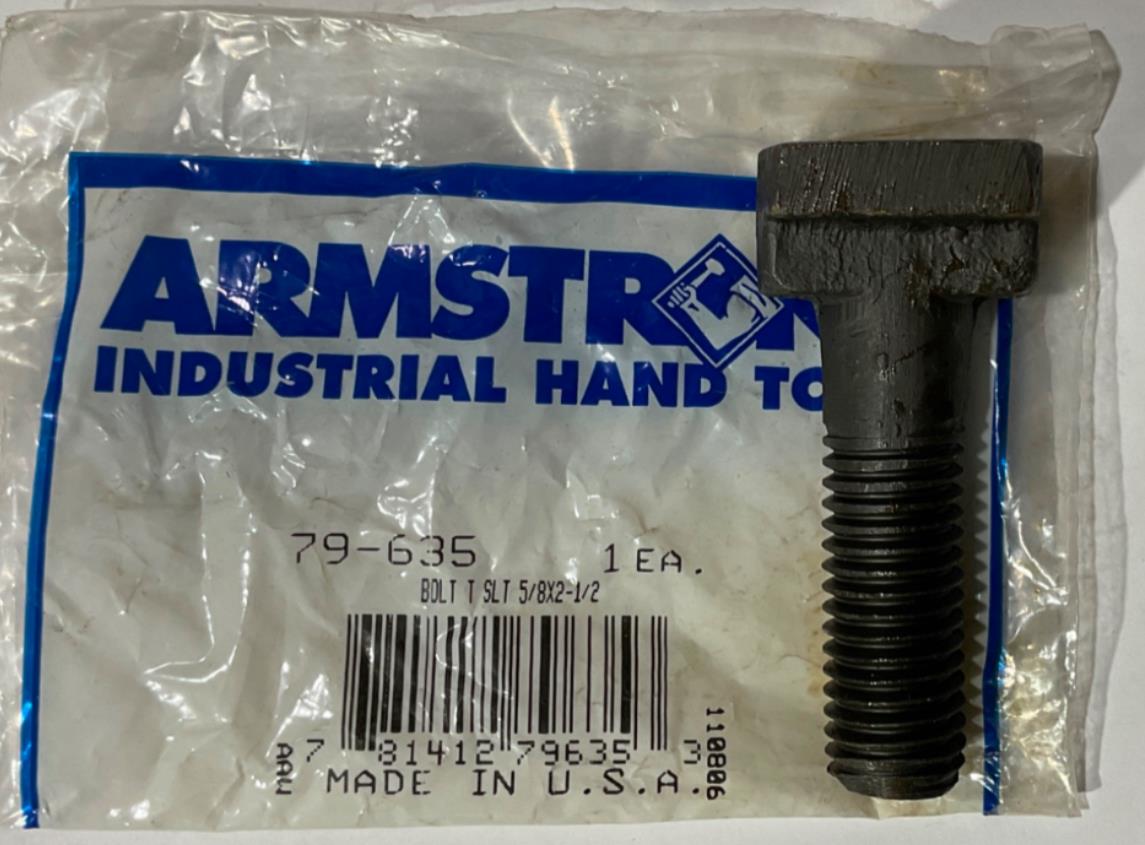 Armstrong 79-635 T-Slot Bolt 5/8 X 2-1/2 USA