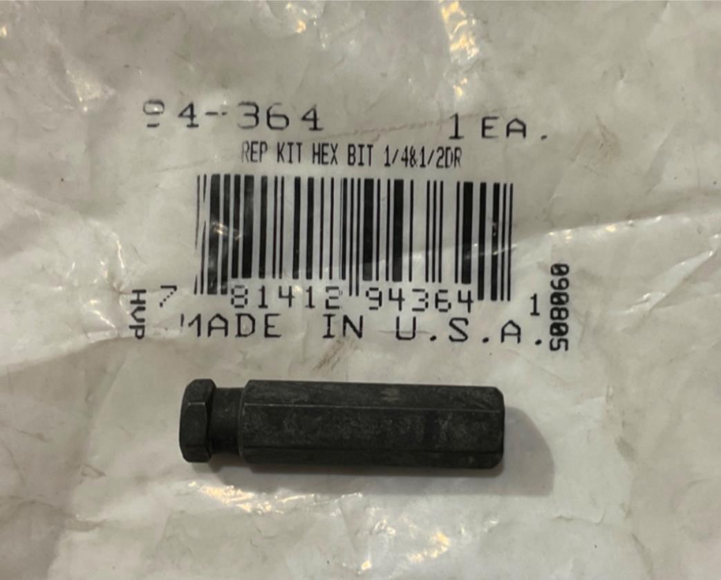 Armstrong 94-364 Rep Kit Hex Bit 1/4 & 1/2 Dr 5/16 USA