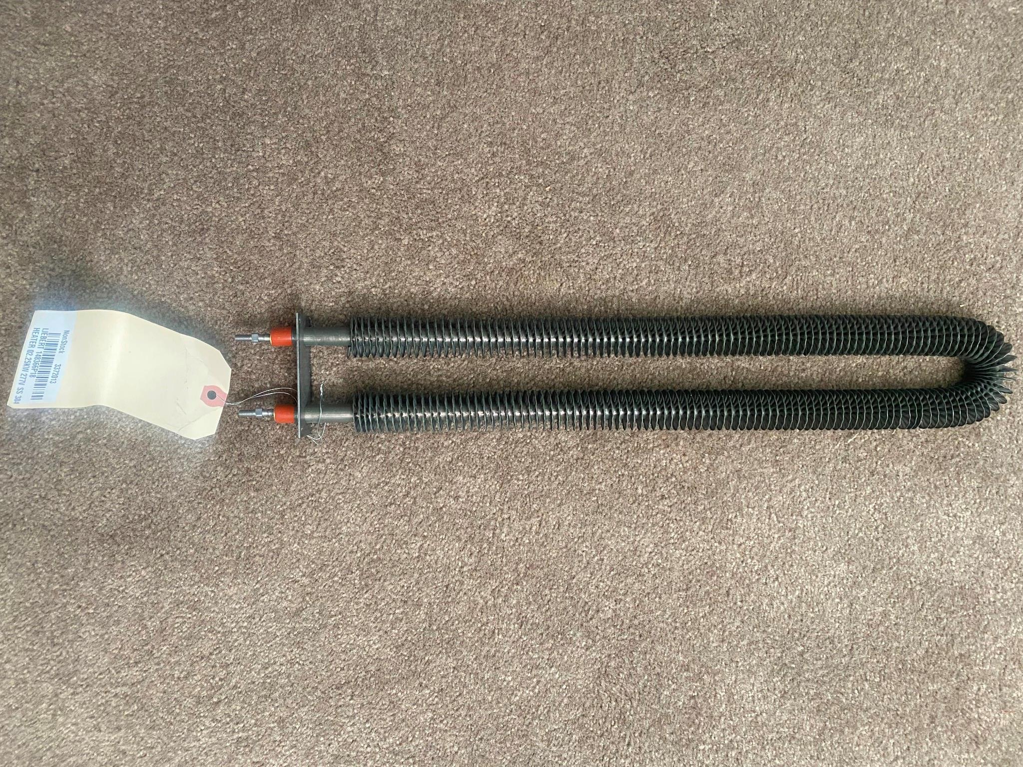 Liebert Heater Element 148366P18 2.25kw 277v SS 304 S/F