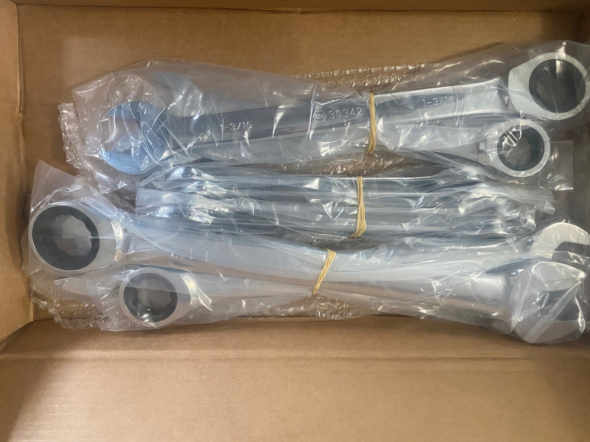 Wiha 30384 10pc Large Ratcheting Wrench Set 13/16" - 1-1/2" 72 Tooth