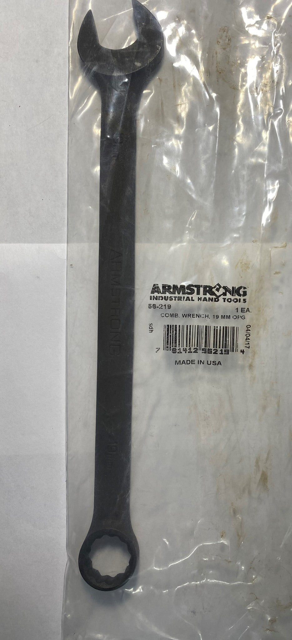 Armstrong 20mm 12pt Combination Wrench Black USA 56-220