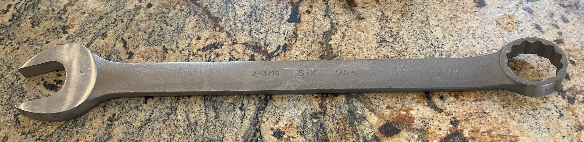 SK PROFESSIONAL TOOLS C70 Combination Wrench 2-3/16in. 28in. Long USA