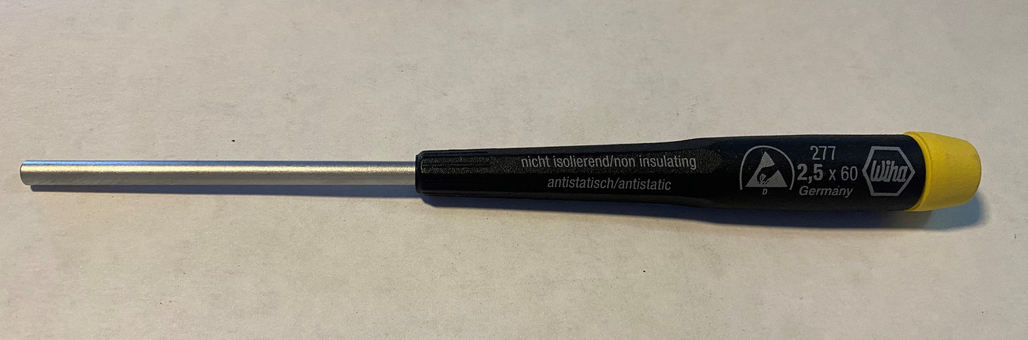 Wiha 27725 Precision ESD Safe Nut Driver 2.5mm Germany