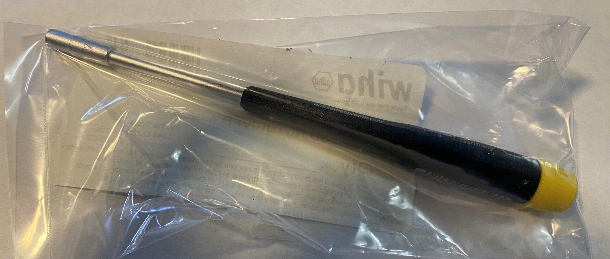 Wiha 27740 Precision ESD Safe Nut Driver 4.0mm Germany