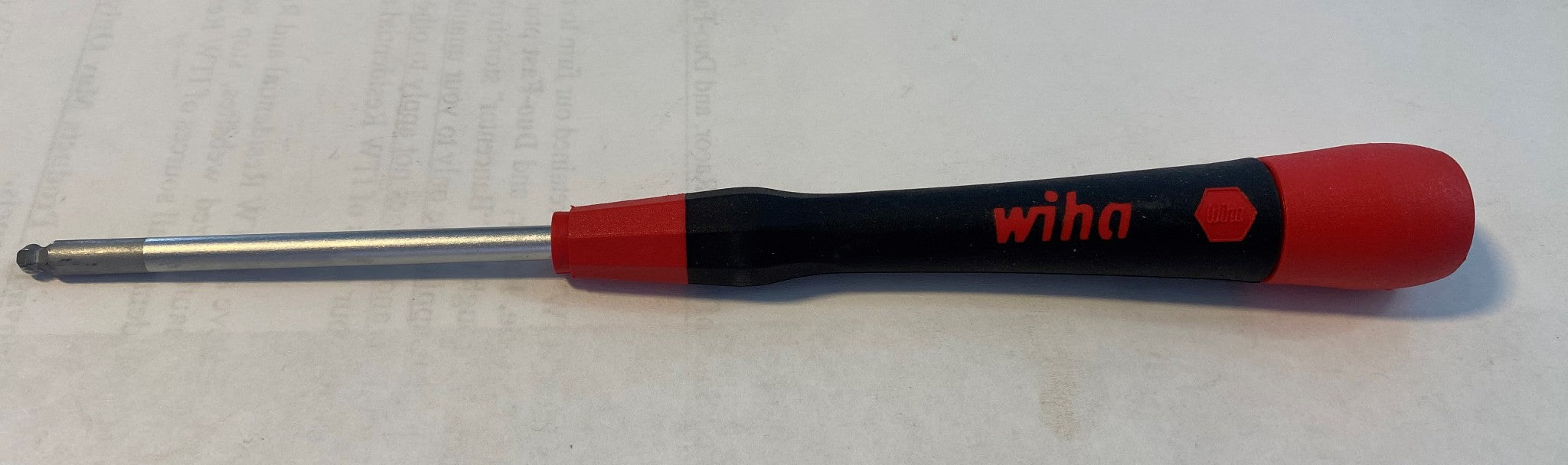 Wiha 26449 ESD Precision Ball Hex Screwdriver 3.0 x 60mm Germany