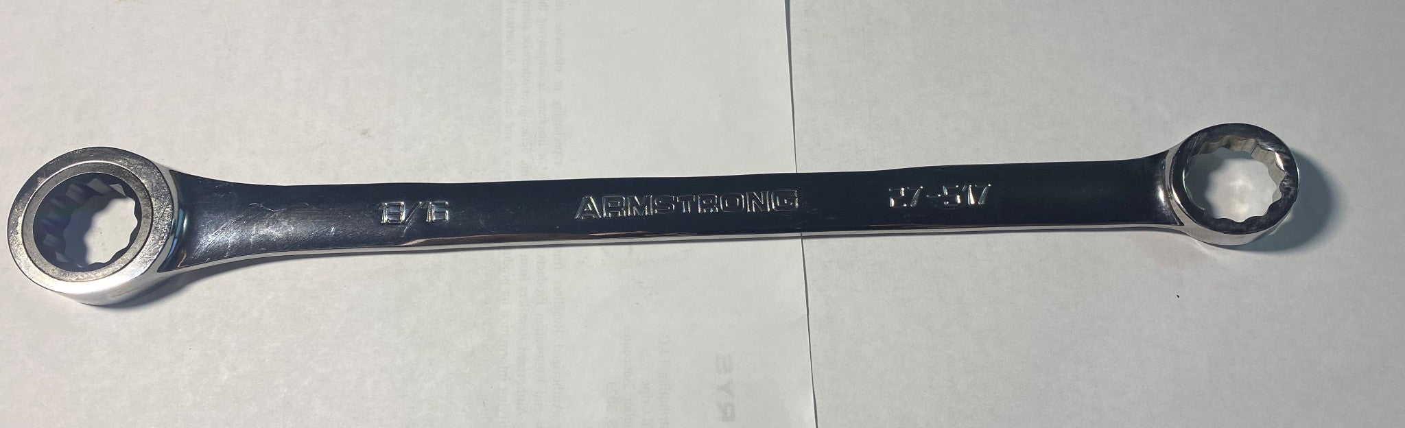 Armstrong 27-517 13/16" Ratcheting Wrench 12pt. USA