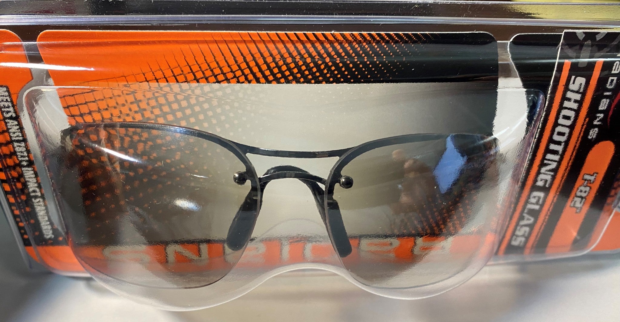 Radians T82-90RC Safety Shooting Glasses - Metal Frame - 2-Lens I/O