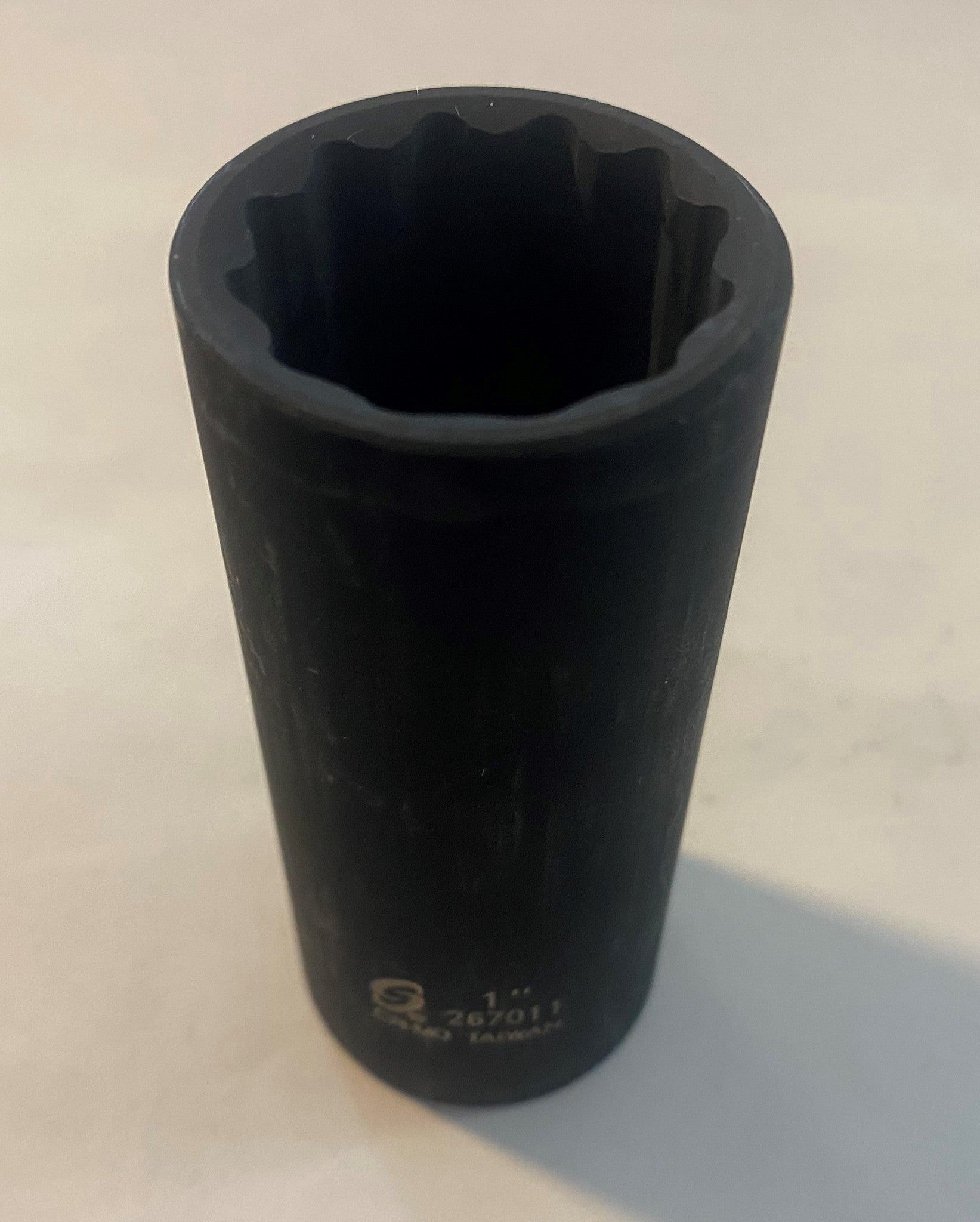 Sunex 267011 1/2-Inch Drive 1-Inch 12-Point Deep Impact Socket