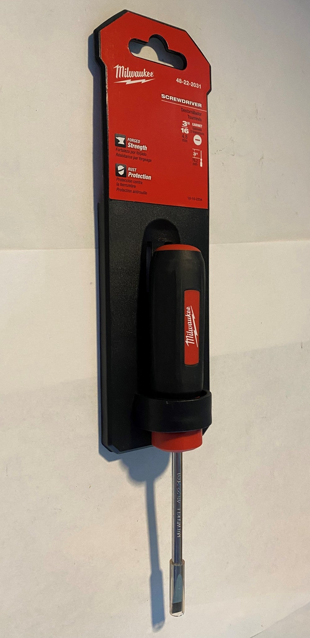 Milwaukee 48-22-2031 3/16" x 3" Cabinet Screwdriver