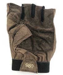 OK-1 Left Hand Fingerless Leather Glove OK-980D