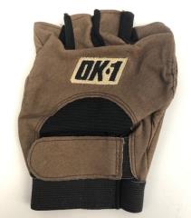 OK-1 Left Hand Fingerless Leather Glove OK-980D