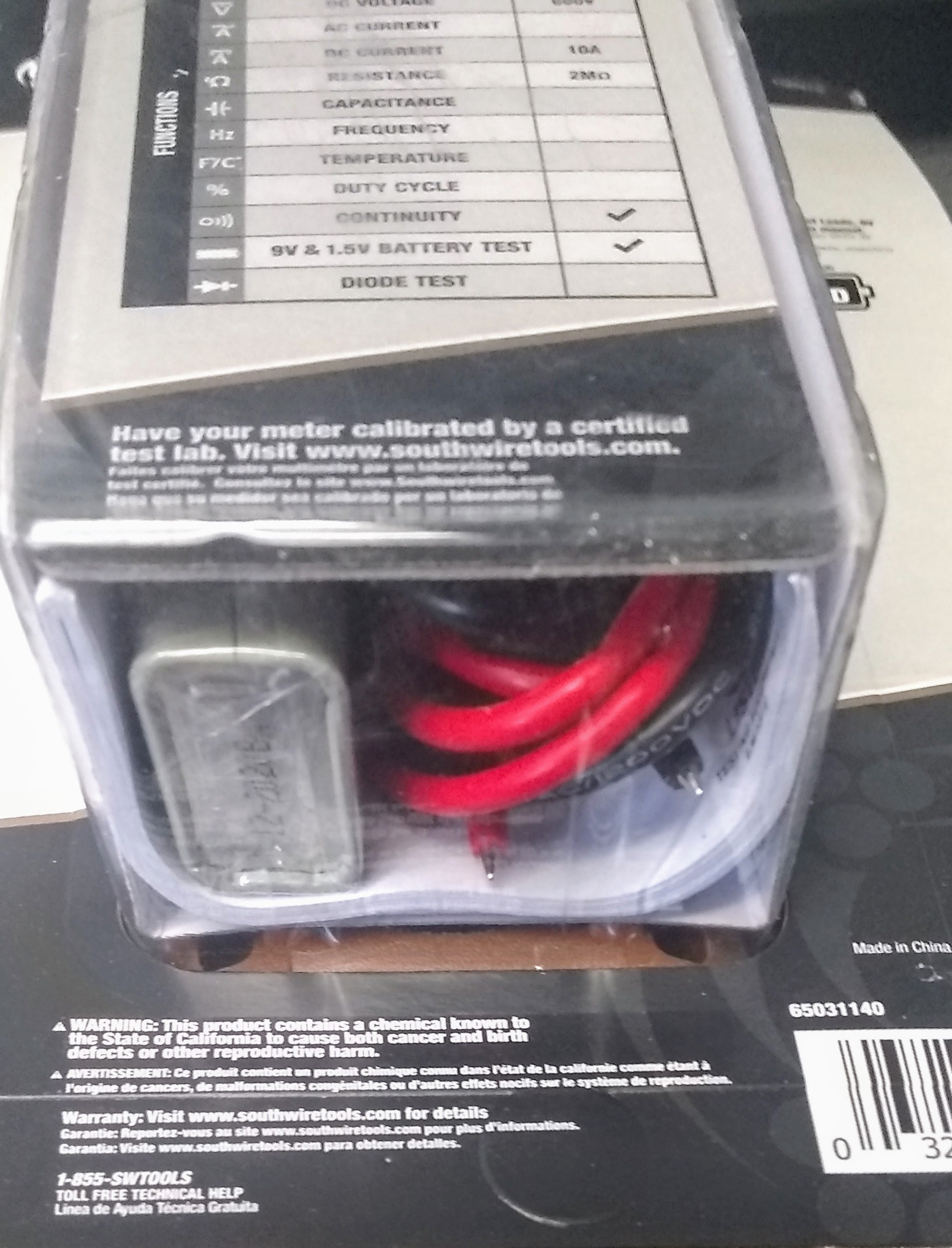 Southwire 10031S 7-Function Digital 600-Volt Multimeter (Battery Included)