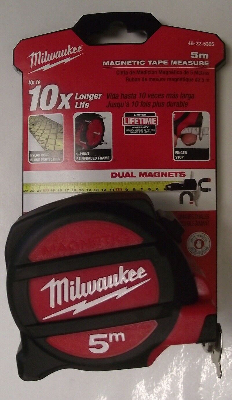 Milwaukee 48-22-5305 5M Magnetic Tape Measure