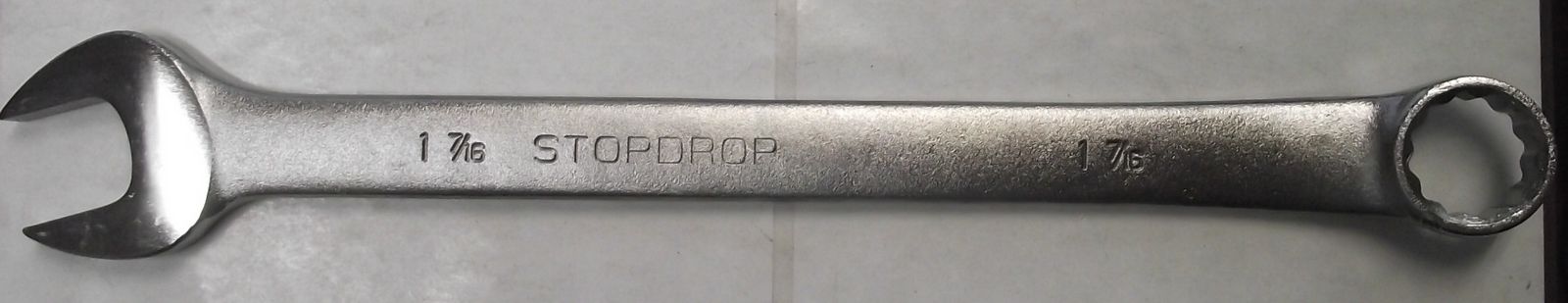STOPDROP SDIC46 25246 1-7/16" Satin Combination Wrench 12pt USA