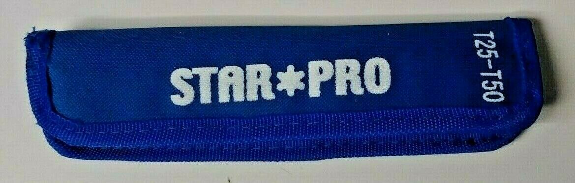 Star Pro SP6-1B-16-B 6 Piece Torx Flexible Pivot Head Star Wrench Set Boxed